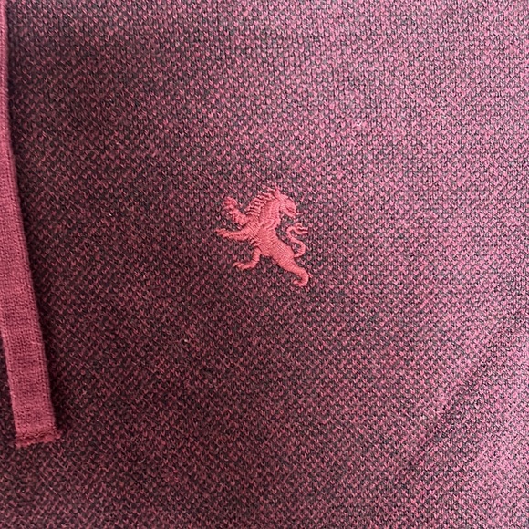 Express burgundy hoodie size L - Picture 3 of 8